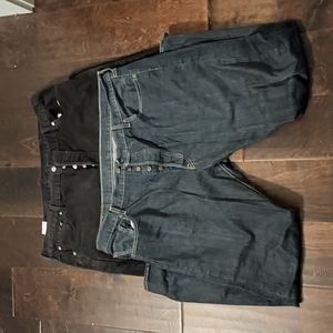 Men's Levi jeans 42 x 30 two pairs
